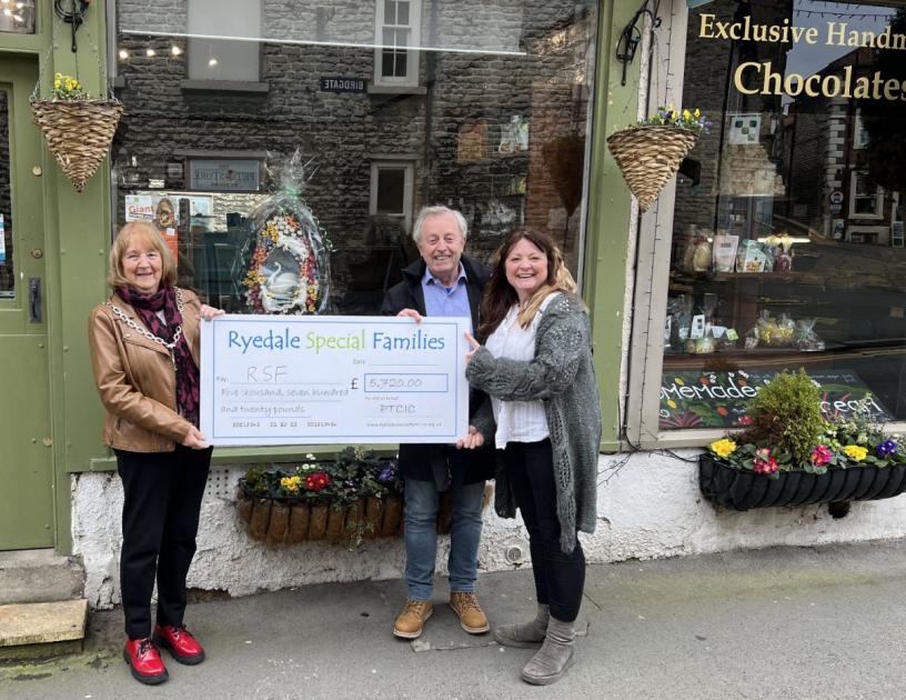Easter egg raffle raises £5,720 for Ryedale Special Families 