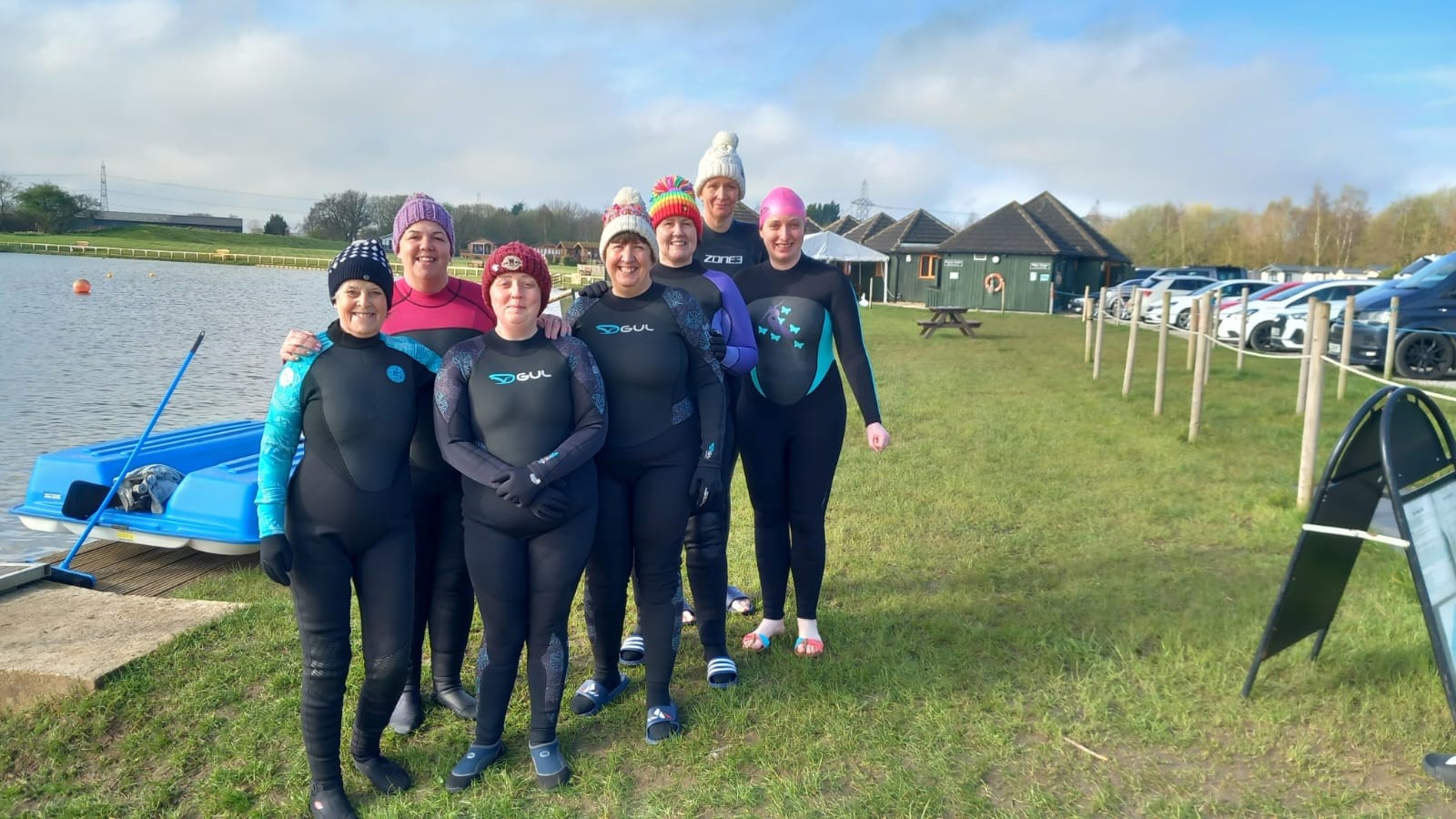 Pocklington Blue Tits St Leonard's Hospice Great North Swim - Vimarsana News