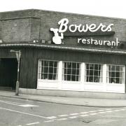 Bower's Restaurant at the corner of Finkle Street and Newbiggin 1979