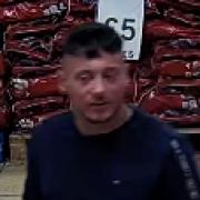 A man police want to speak to after an incident at Tesco Picture: North Yorkshire Police