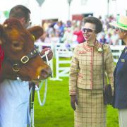 HRH Princess Anne visiting the Great Yorkshire Show