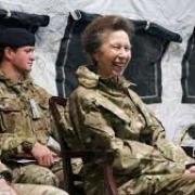 Princess Anne, who will take the salute during a Freedom of York parade today by 2 Signal Regiment