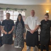 The Station Hotel team ahead of the opening of their new Steakhouse Picture: Dylan Connell