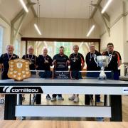 Rillington Table Tennis Club was formed in 2020 and now compete in the local Ryedale Table Tennis League with two teams Pictured: Chris Bown, Steve Ellis, Phil Horton, Darren Flinton, Chris Needham, Dave Leckenby, Kieren Leckenby