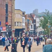 A project to inform drivers about pedestrianised zones in Scarborough's town centre has been approved