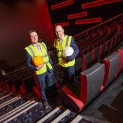 York Cineworld cinema chain reportedly preparing to file for bankruptcy. Flashback to Shaun Jones, VP of operations at Cineworld with general manager, Nick Bashford back in 2019. Picture: Jamie Gray