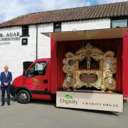 A funeral directors in Norton will be bringing their organ on tour to entertain care home residents across the area