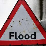 A flood alert is in place for the Lower River Derwent