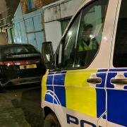 Police officers seized a car in a North Yorkshire town after discovering the driver had no insurance