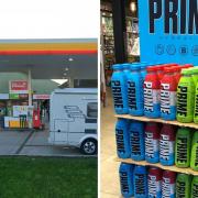 Middleton Service Station, near Pickering, has announced a restock of Prime energy drink