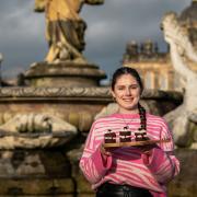 Vegan Great British Bake Off star Freya Cox has worked with Castle Howard chefs to create bespoke vegan cakes. Pictures: Carole Poirot