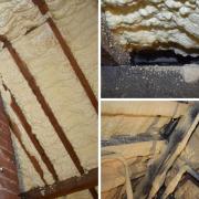 New guidance has been issued to inspect properties, including in Malton, that have used spray foam to insulate roofs