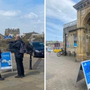 Police were out in Scarborough and Whitby over the Bank Holiday.