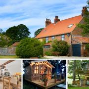 The stunning farmhouse retreat in Hunmanby, which could be yours for £1.75 million.