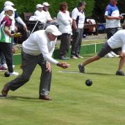 Bowlers take to the green at this year’s event.