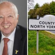 Cllr Carl Les, the leader of North Yorkshire Council