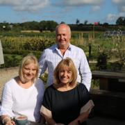Mandy and Karl Avison with General Manager, Alison Riley