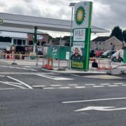 The new bp garage and retail store in Norton
