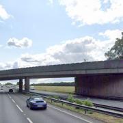 Naburn Bridge over the A64 York Outer Ring Road