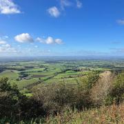 The view from the top of Sutton Bank showcases aspects of the area's vast array of natural assets.