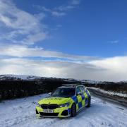 Ryedale Police have urged people not to drive tonight after The Met Office issued a 'yellow' weather warning for snow and ice.