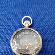 The Rolex pocket watch is believed to have been issued by the armed services in the 1940s, probably during the Second World War and was found in a rural lane in Scarborough