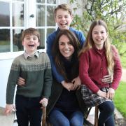 That photo of the Princess of Wales with her children