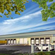 Artists impression of the warehouse expansion