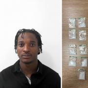 Drug dealer Donovan Tanaka Mkutchwa and drugs found in his possession