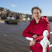 Fiona Wilson (pictured) and her husband, David, bought the property in Whitby 14 years ago