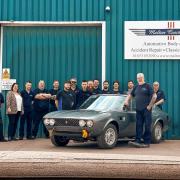A team of from Classic and Sportscar Ltd and Malton Coachworks will join Martin and his family, with the company treating for lunch once they have tackled Whernside