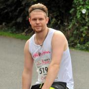 Josh MIlner who is to run in the Yorkshire marathon in memory of his friend Harvey Pettit.