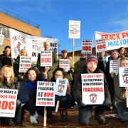 Members of anti-fracking group Frack Free Ryedale