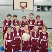 Ryedale School’s Year 7 basketball champions. Back, from left: Jack Brennan, David Coundon, Connor Saxby, Marcus Gatenby, Will Hickes. Front row, from left to right: Henry Stevens, Dougie Brewster-Brown, Bailey Crossland, Thomas Fairburn, Harry