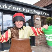 Karl Avison, from Cedar Barn Farmshop, near Pickering, who is taking part in the “Ride of their Lives” event at York Racecourse in June to raise money for Macmillan   Picture: Frank Dwyer