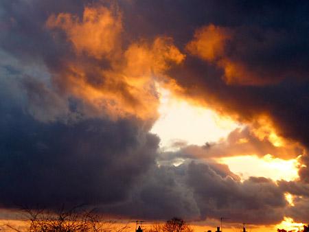 Sky over Norton by Nick Fletcher.