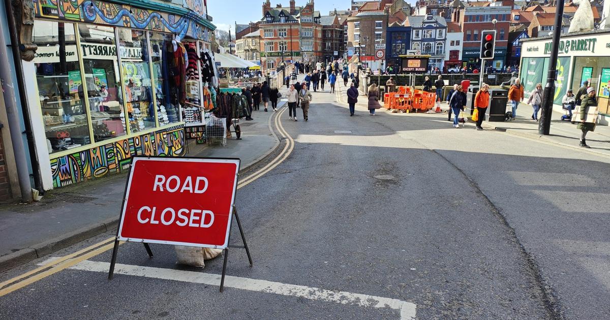 Landmark bridge on North Yorkshire coast to close to cars for weeks