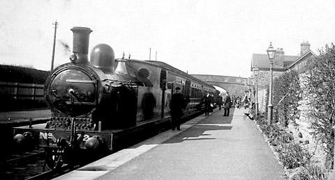 Kirkbymoorside railway station. Picture courtesy of Jim Rivis.