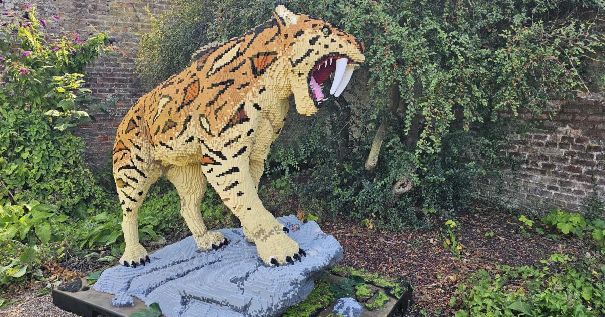 Prehistoric brick adventure brings extinct creatures to East Yorkshire