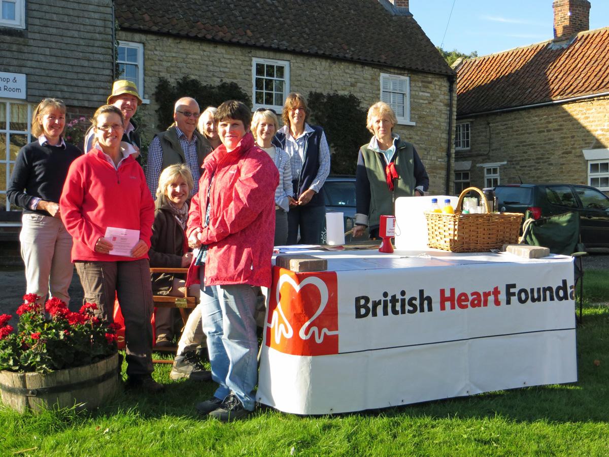 Volunteers who took part in the annual British Heart Foundation walk,organised by the Malton branch of the charity and supported by the Malton Gazette & Herald,
have raised more than £700