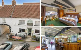 The George & Dragon Hotel in Kirkbymoorside is on the market for £1.15 million