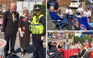 Scores of Malton residents celebrated the Coronation of King Charles III with a street party in Cherry Avenue