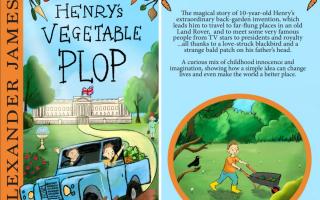 Alexander James’ new book, Henry’s Vegetable Plop, has been published on Amazon and the author has his sights set on success