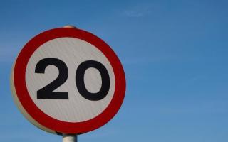 20mph speed limit
