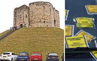 Castle car park, Clifford's Tower and parking tickets