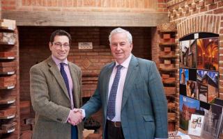 Guy Armitage, the managing director of Alne-based York Handmade, with his father David