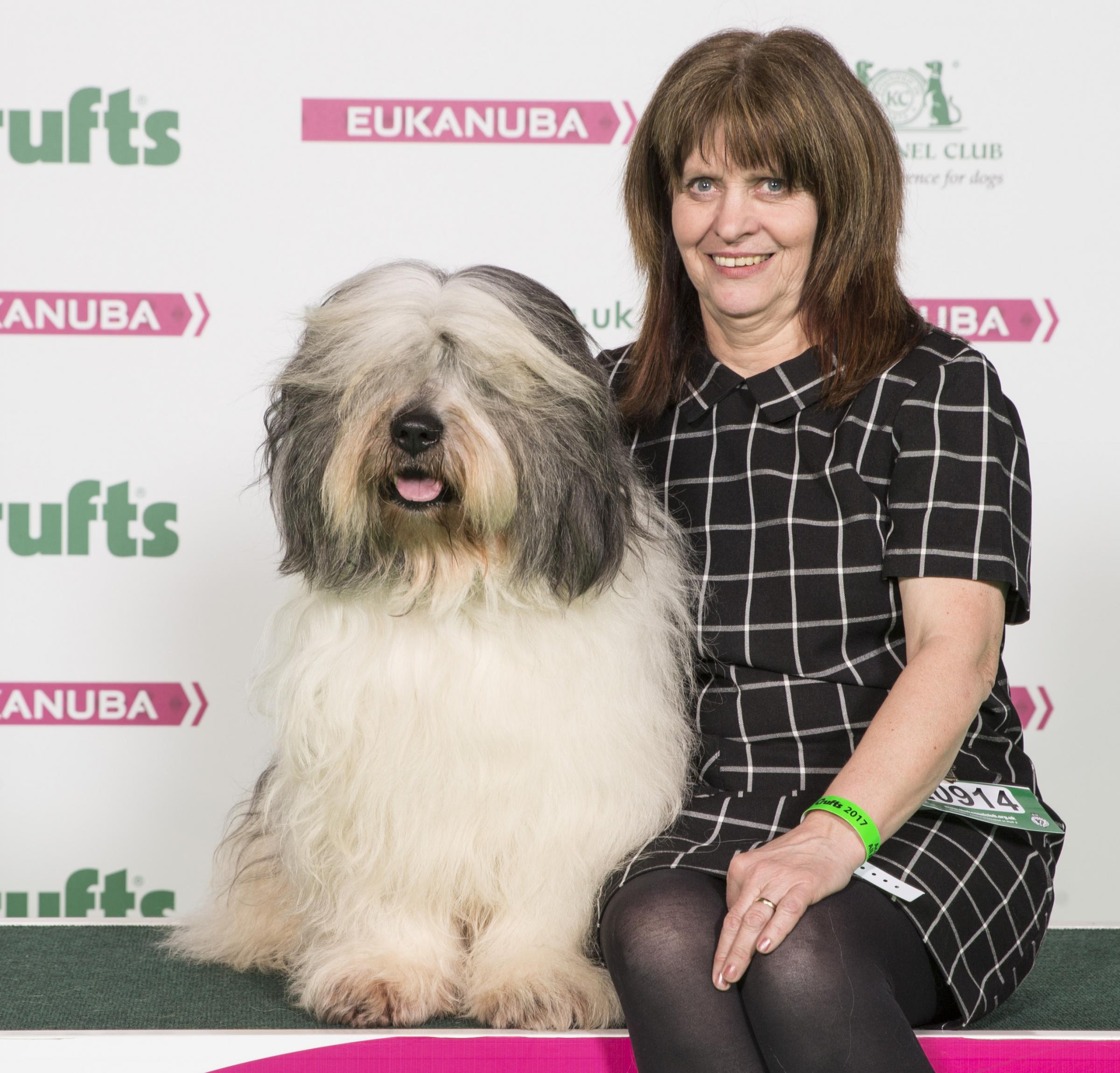 Lesley Naylor And Polish Lowland Sheepdog Luks Was Named Best In Breed At Crufts 2017 Gazette Herald
