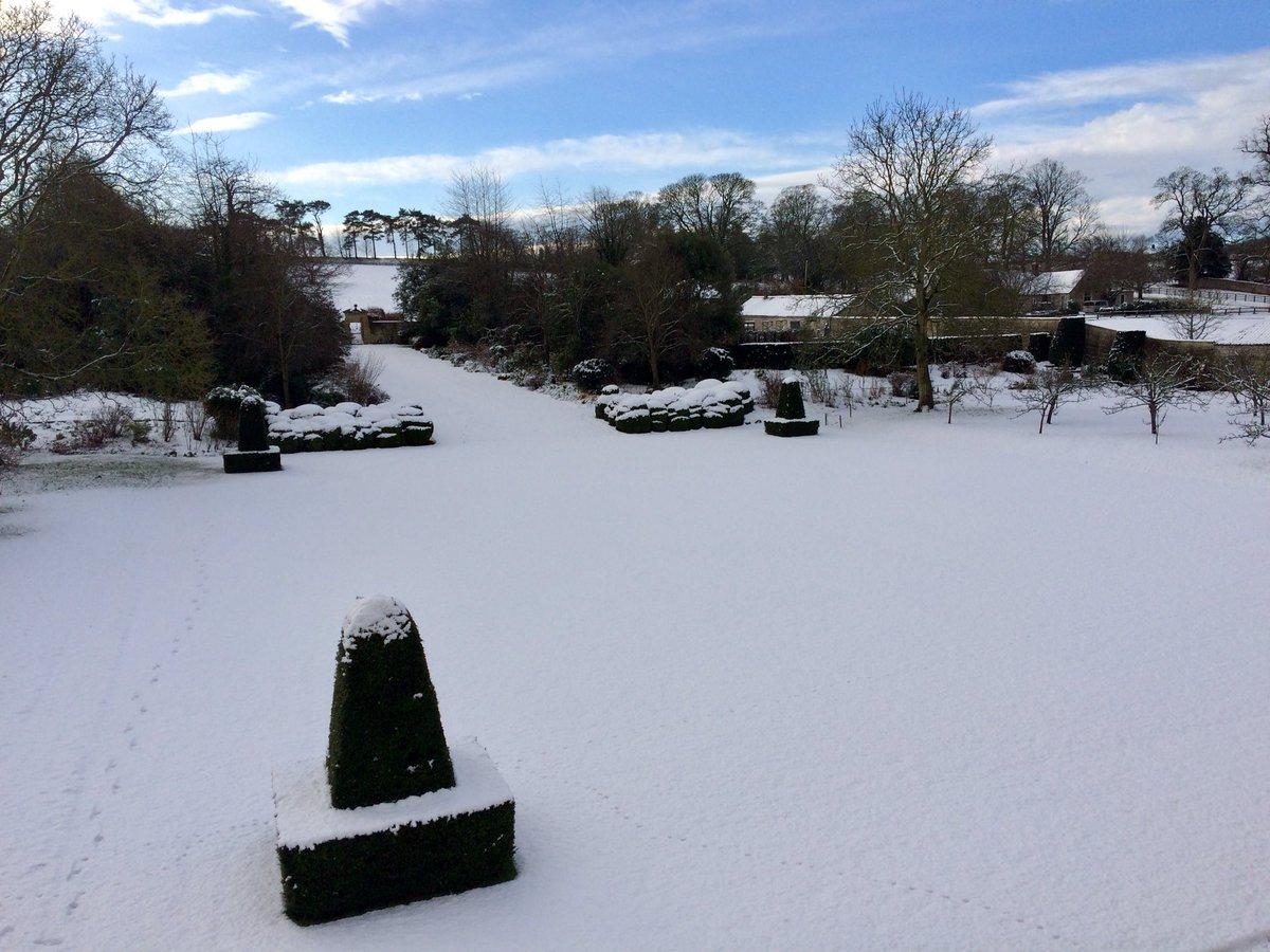 Snow at Nunnington Hall   Picture: Nunnington Hall/National Trust