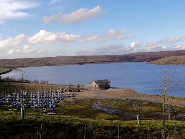 Grimwith Reservoir sailing centre