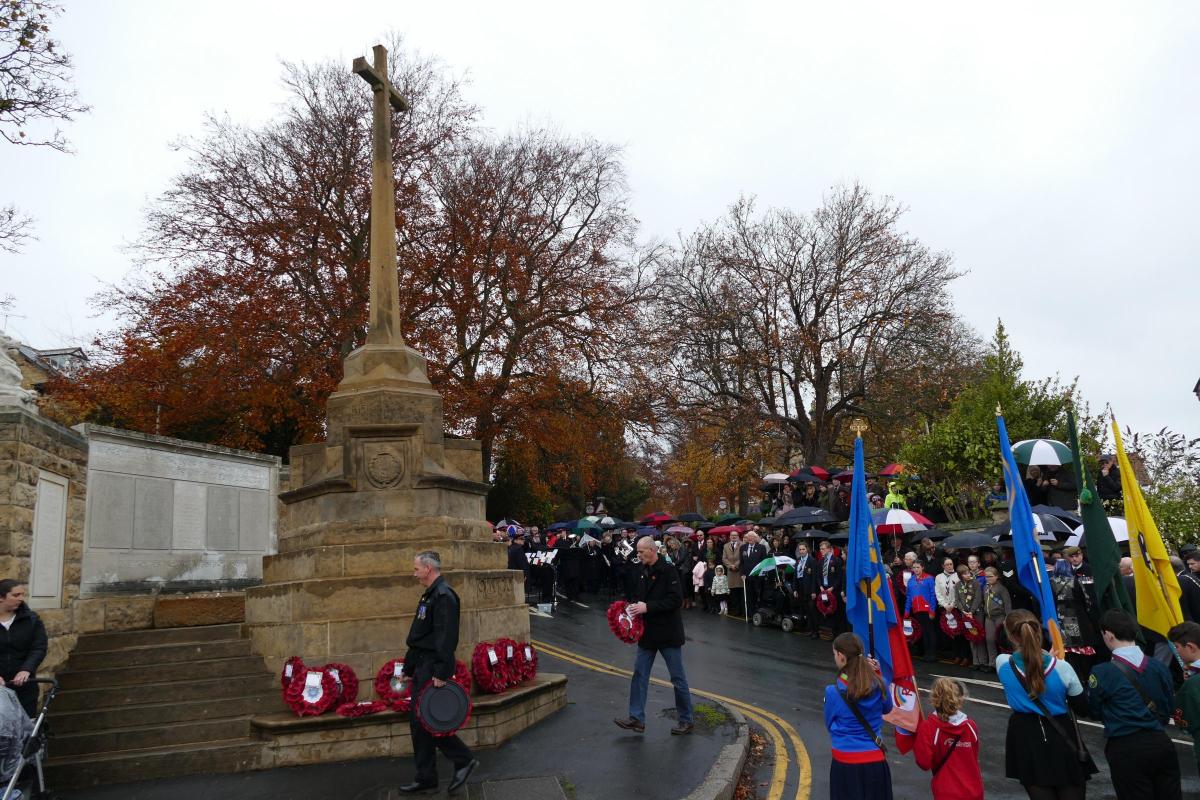 The Remembrance Service and Wreath Laying Ceremony in Malton - photo Nick Fletcher